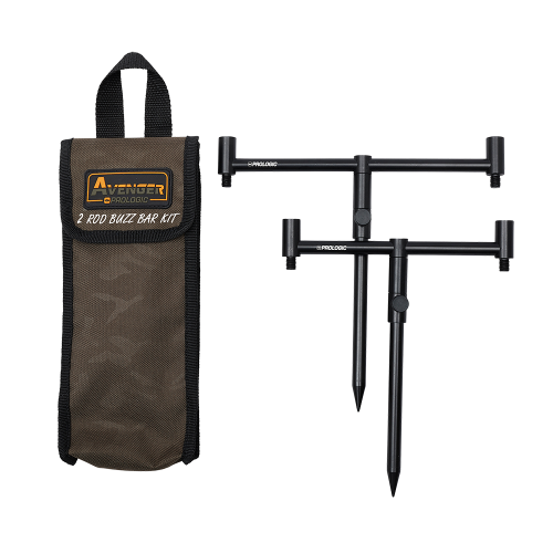 Prologic Avenger Buzz Bar Kit &amp; Carrycase 2 Rod 20-34 cm - zestaw buzz barów na 2 wędki  Karpiowe Graty - Zdjęcie 3