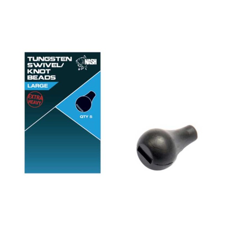 Nash Tungsten Swivel / Knot Bead Large - koralik do chod riga (duży) 5055108987178 Karpiowe Graty - Zdjęcie 1