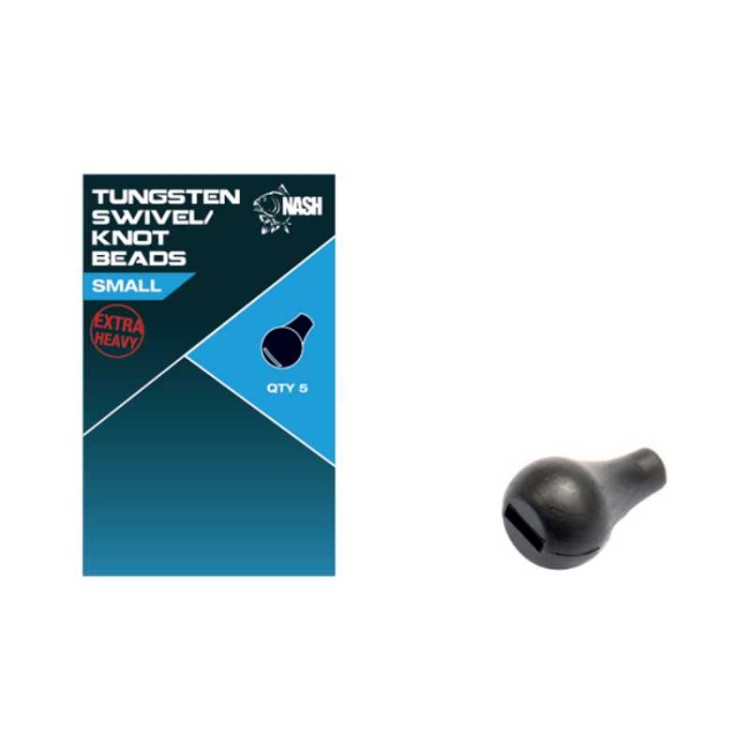 Nash Tungsten Swivel / Knot Bead Small - koralik do chod riga (mały) 5055108987161 Karpiowe Graty - Zdjęcie 1