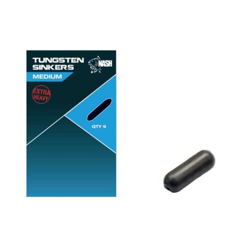 Nash Tungsten Sinkers M - obciążniki (średnie) 5055108987017 Karpiowe Graty - Zdjęcie 1