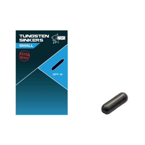 Nash Tungsten Sinkers S - obciążniki (małe) 5055108987000 Karpiowe Graty - Zdjęcie 1