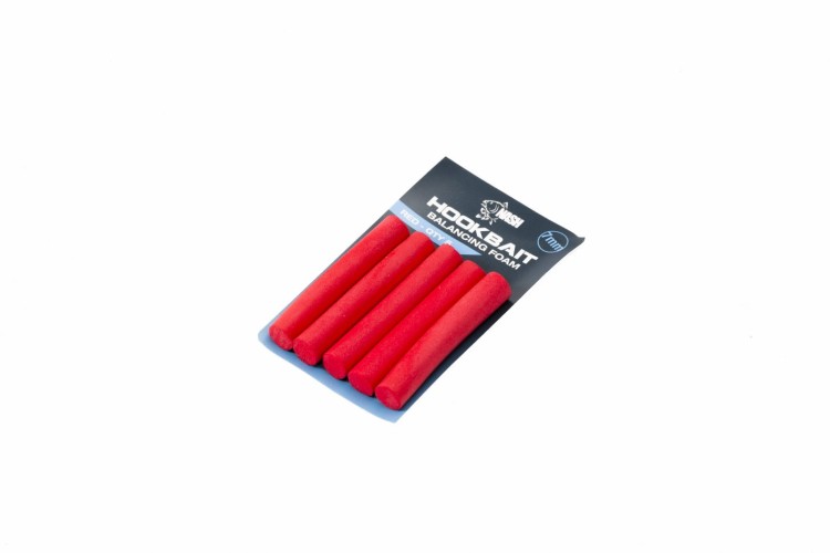 Nash Hookbait Balancing Foam Red 7 mm - pianka 5055108985594 Karpiowe Graty - Zdjęcie 1