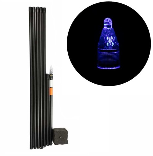 Undercarp Marker Karpiowy z Czujnikiem Zmierzchu Niebieski 6 m  Karpiowe Graty - Zdjęcie 30