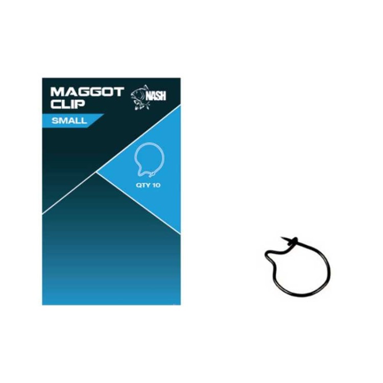 Nash Maggot Clips Small - pierścień do robaków 5055108985303 Karpiowe Graty - Zdjęcie 1