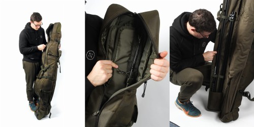 Sonik SK-TEK 5 Rod Compact Sleeve 12' - pokrowiec na wędki 5055279516245 Karpiowe Graty - Zdjęcie 1