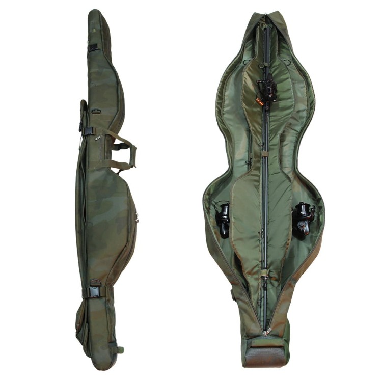 Sonik SK-TEK 5 Rod Compact Sleeve 12' - pokrowiec na wędki SKT5RS Karpiowe Graty - Zdjęcie 2