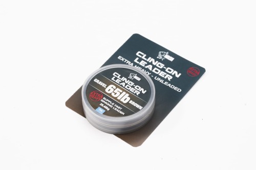 Nash Cling-On Leader Gravel 65 lb / 7 m - leader bezrdzenny (brązowy) 5055108984672 Karpiowe Graty - Zdjęcie 1