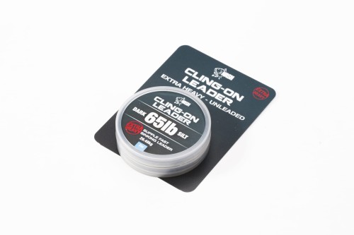 Nash Cling-On Leader Silt 65 lb / 7 m - leader bezrdzenny (czarny) 5055108984658 Karpiowe Graty - Zdjęcie 1