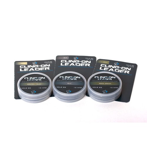 Nash Cling-On Leader Weed 40 lb / 10 m - leader bezrdzenny (zielony) 5055108984610 Karpiowe Graty - Zdjęcie 1