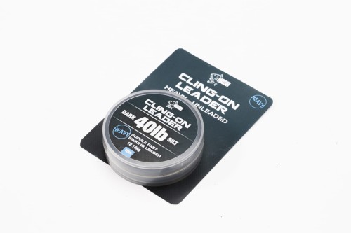 Nash Cling-On Leader Silt 40 lb / 10 m - leader bezrdzenny (czarny) 5055108984603 Karpiowe Graty - Zdjęcie 1