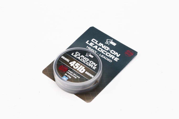 Nash Cling-On Leadcore Gravel/Clay 45 lb / 7 m - leadcore (brązowy) 5055108983903 Karpiowe Graty - Zdjęcie 1