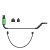 Sonik Gizmo Swing Bob Phat Green - swinger / hanger  Karpiowe Graty - Zdjęcie 3