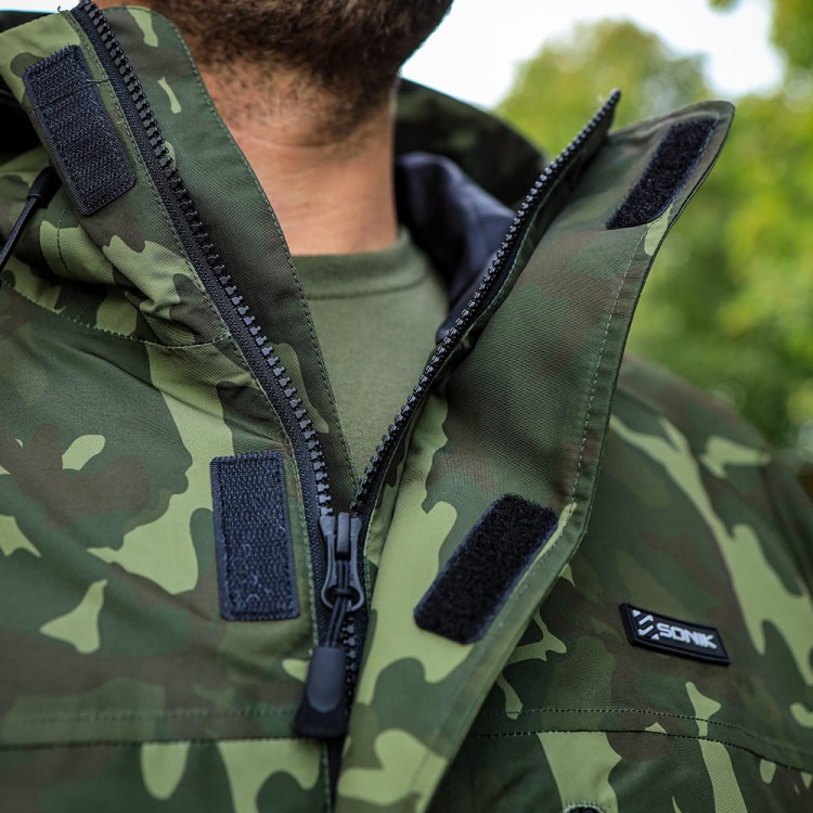 Sonik SONIK LIGHTWEIGHT JACKET CAMO-XL  Karpiowe Graty - Zdjęcie 6