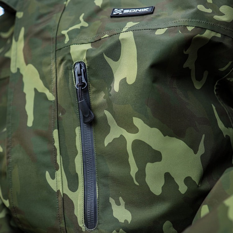 Sonik SONIK LIGHTWEIGHT JACKET CAMO-2XL  Karpiowe Graty - Zdjęcie 7