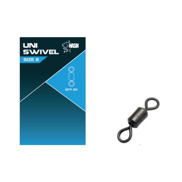 Nash Uni Swivel - krętlik 5055108980827 Karpiowe Graty - Zdjęcie 1