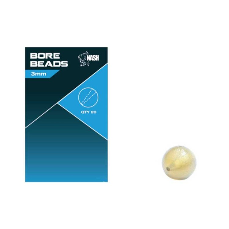 Nash Bore Beads 3 mm - koralik 5055108980704 Karpiowe Graty - Zdjęcie 1