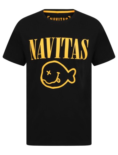 Navitas Kurt Tee Black (rozmiar XL) - koszulka wędkarska 5060290968591 Karpiowe Graty - Zdjęcie 1