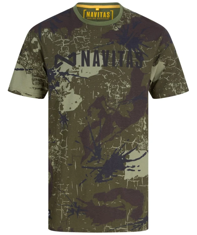 Navitas Identity Camo Tee (rozmiar XL) - koszulka wędkarska 5060771722414 Karpiowe Graty - Zdjęcie 1