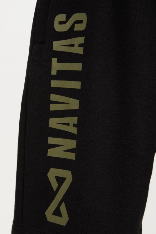 Navitas CORE Jogger Shorts Black (rozmiar S) - spodnie wędkarskie  Karpiowe Graty - Zdjęcie 3