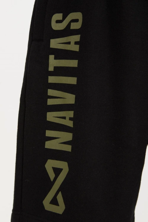 Navitas CORE Jogger Shorts Black (rozmiar L) - spodnie wędkarskie  Karpiowe Graty - Zdjęcie 3
