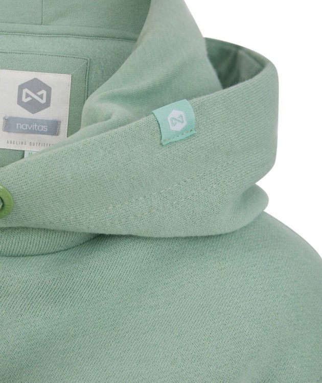 Navitas Womens Hoody Light Green (rozmiar S) - bluza wędkarska dla kobiet  Karpiowe Graty - Zdjęcie 3