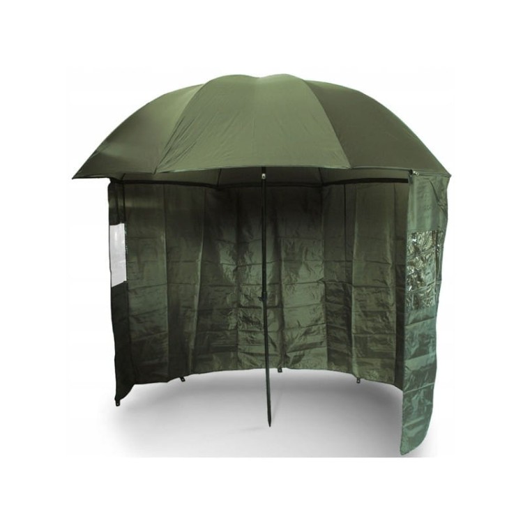 NGT Parasol Karpiowy Zielony z Bokami 45''  Karpiowe Graty - Zdjęcie 3