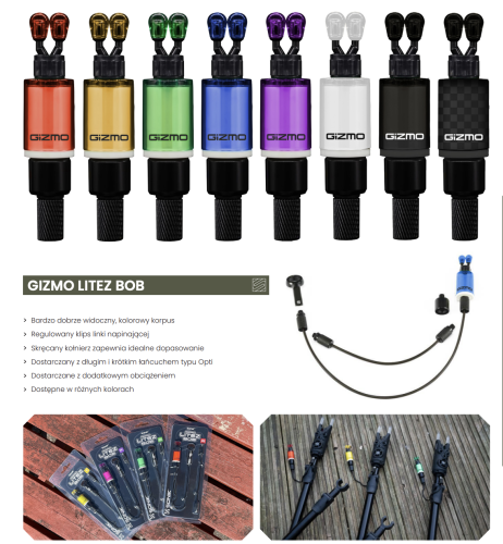 Sonik Gizmo Litez Bob Yellow - hanger (żółty)  Karpiowe Graty - Zdjęcie 4