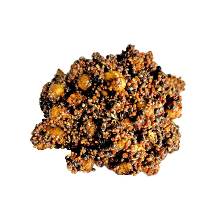 Carp Target MIX Ziaren - Orzech Tygrysi Konopia Rzepik 1 kg 5901111208604 Karpiowe Graty - Zdjęcie 2