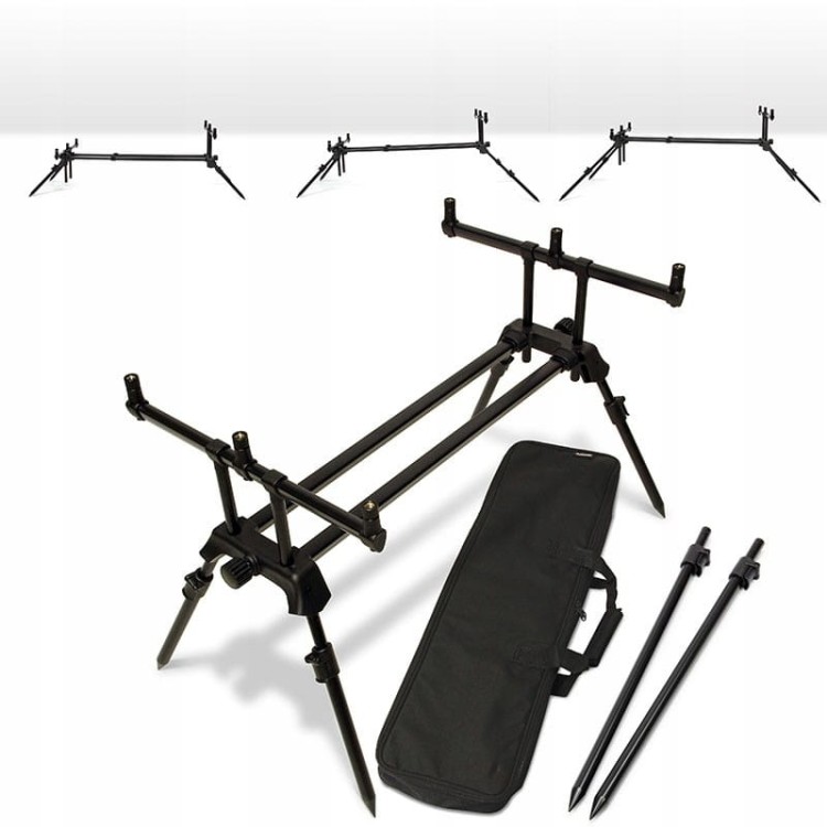 NGT Dual Line Rod Pod - stojak wędkarski  Karpiowe Graty - Zdjęcie 1