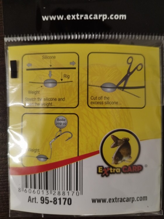 ZFISH EXC Ciężarki Pop Up Typu Kwick 10 szt. 1.5 g - ciężarki  Karpiowe Graty - Zdjęcie 3