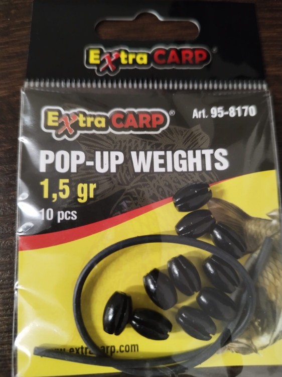 ZFISH EXC Ciężarki Pop Up Typu Kwick 10 szt. 1.5 g - ciężarki  Karpiowe Graty - Zdjęcie 4