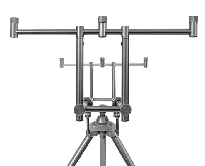 Delphin Tripod TPX3 Silver (3 wędki) - stojak wędkarski 101000977 Karpiowe Graty - Zdjęcie 2