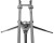 Delphin Tripod TPX3 Silver (3 wędki) - stojak wędkarski  Karpiowe Graty - Zdjęcie 4