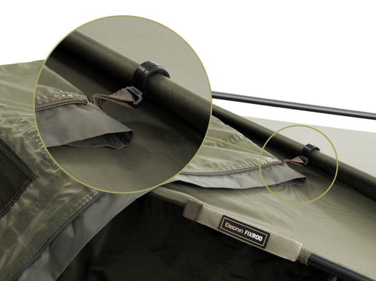 Delphin Namiot Panorama Eazy TwoMan - namiot karpiowy  Karpiowe Graty - Zdjęcie 7