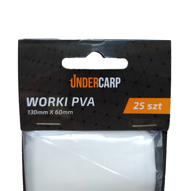 Undercarp Worki Pva 130 mm x 60 mm 25 szt. UC533 Karpiowe Graty - Zdjęcie 2
