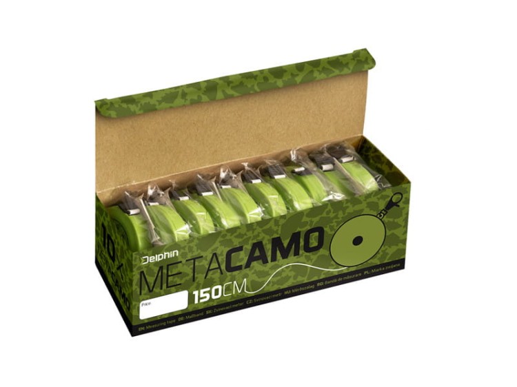 Delphin Miarka wędkarska MeTa Camo 150cm  Karpiowe Graty - Zdjęcie 3