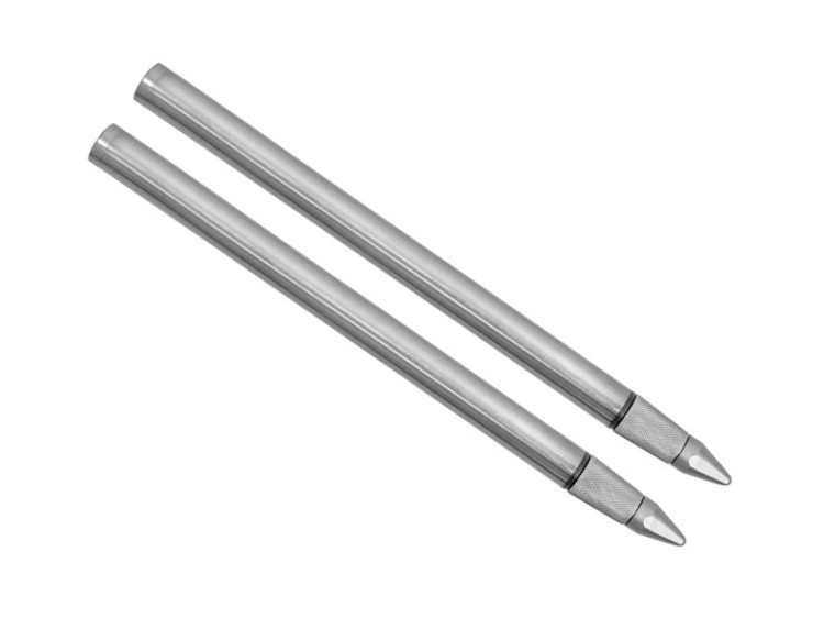 Delphin Rodpod RPX Stalk Silver Buzzbar (2 wędki) - stojak wędkarski  Karpiowe Graty - Zdjęcie 6