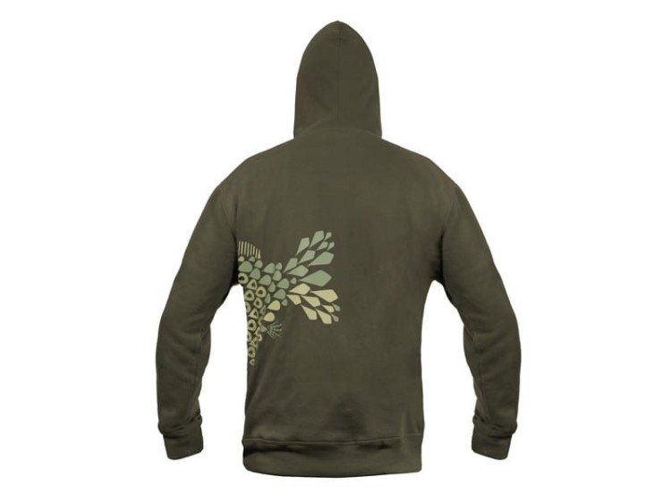Delphin Tackle Karp (rozmiar M) - bluza wędkarska z kapturem  Karpiowe Graty - Zdjęcie 3