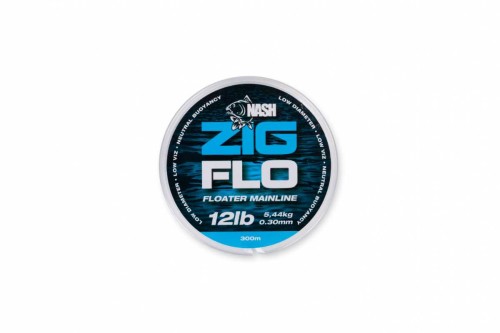 Nash NXT Zig Flo 12 lb 300 m - żyłka do zig riga 5055108926856 Karpiowe Graty - Zdjęcie 1