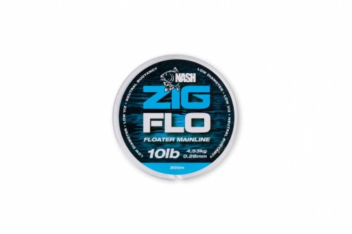 Nash NXT Zig Flo 10 lb 300 m - żyłka do zig riga 5055108926849 Karpiowe Graty - Zdjęcie 1