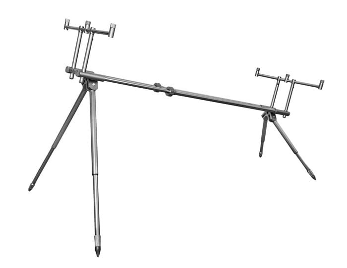 Delphin Rodpod RPX 4 Silver (3 wędki) - stojak wędkarski 8586018468442 Karpiowe Graty - Zdjęcie 1