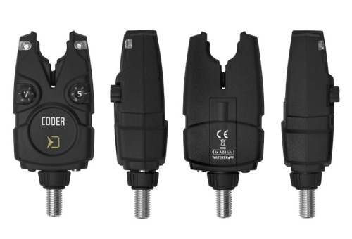 Delphin Coder 4+1 - zestaw sygnalizatorów brań z centralką 101001355 Karpiowe Graty - Zdjęcie 2