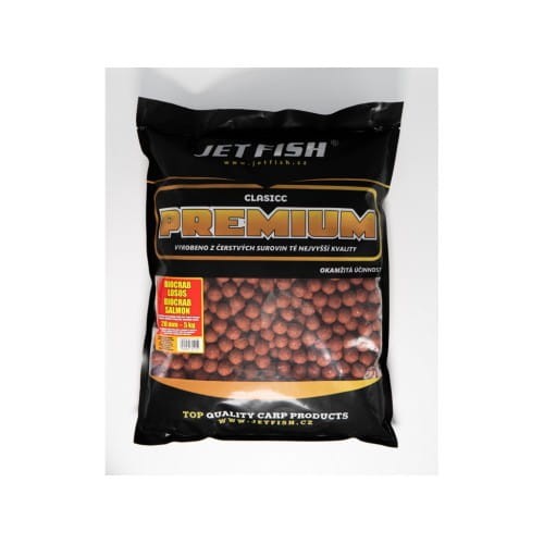Jet Fish Kulki Premium Biocrab / Łosoś 5 KG 20 MM  Karpiowe Graty - Zdjęcie 1