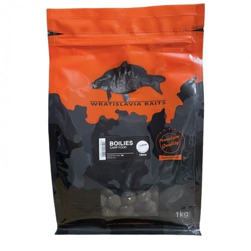 Wratislavia Baits Kulki Zanętowe Carp Food Kałamarnica 18 mm / 1 kg 5904121171944 Karpiowe Graty - Zdjęcie 1