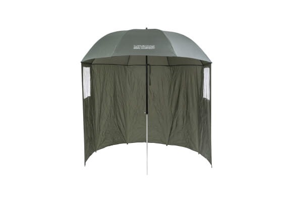 Mivardi Umbrella Easy Nylon + side cover - parasol karpiowy z bokami 8595712406957 Karpiowe Graty - Zdjęcie 1