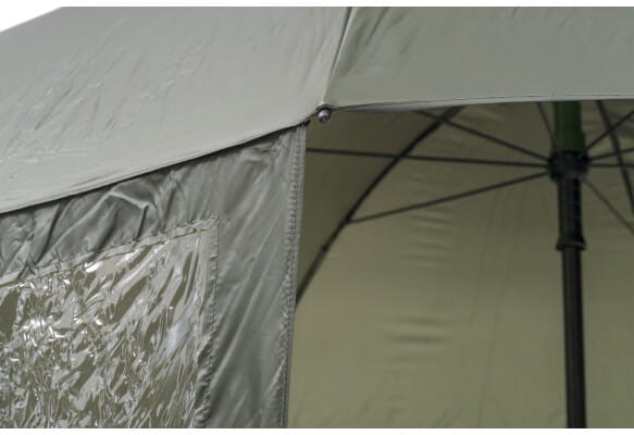 Mivardi Umbrella Easy Nylon + side cover - parasol karpiowy z bokami  Karpiowe Graty - Zdjęcie 4