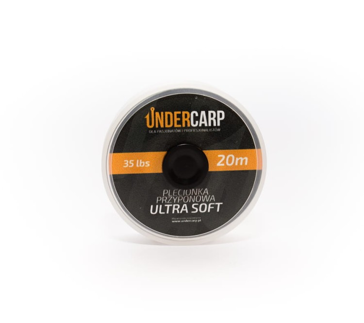 Undercarp Plecionka Przyponowa 35 lb / 20 m Ultra Soft (zielona)  Karpiowe Graty - Zdjęcie 3