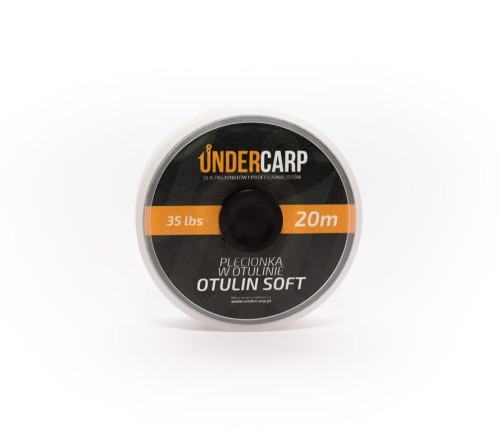 Undercarp Plecionka Przyponowa w Otulinie 35 lb / 20 m Otulin Soft (brązowa) UC86 Karpiowe Graty - Zdjęcie 2
