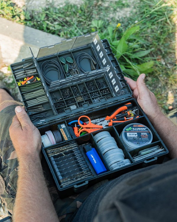 Fox Edges "Loaded" Medium Tackle Box - organizer wędkarski  Karpiowe Graty - Zdjęcie 8