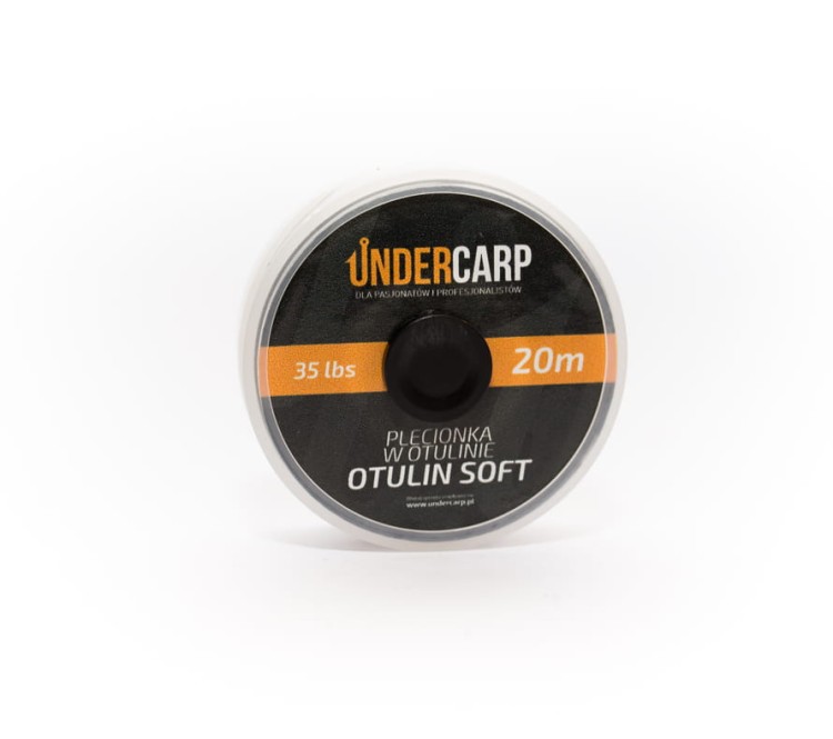 Undercarp Plecionka Przyponowa w Otulinie 35 lb / 20 m Otulin Soft (zielona) UC87 Karpiowe Graty - Zdjęcie 2